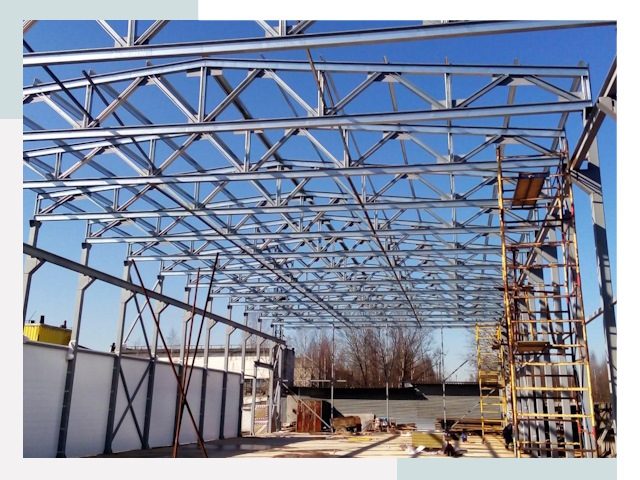 Строительство цехов в Калининград от 607 руб. под ключ