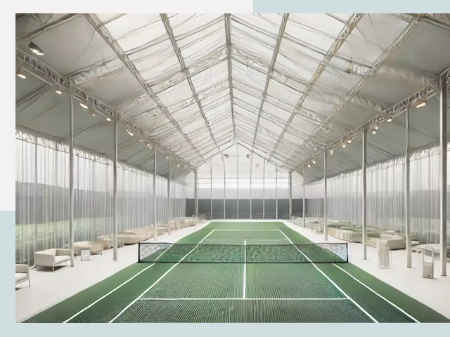 Строительство теннисных кортов в Калининграде