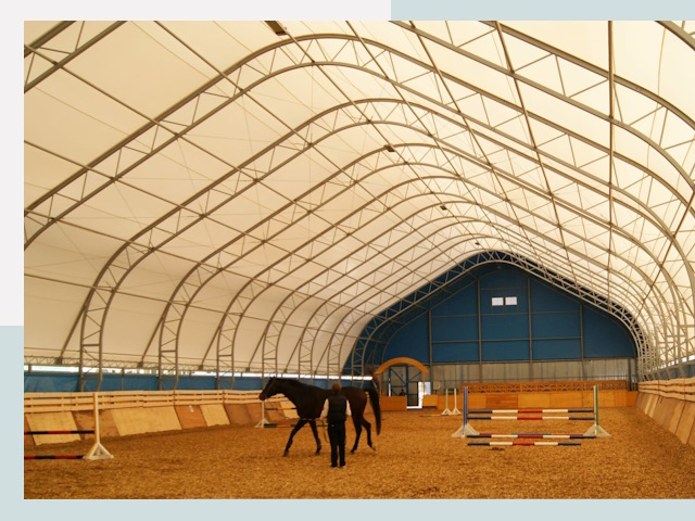 Строительство конных манежей в Калининграде