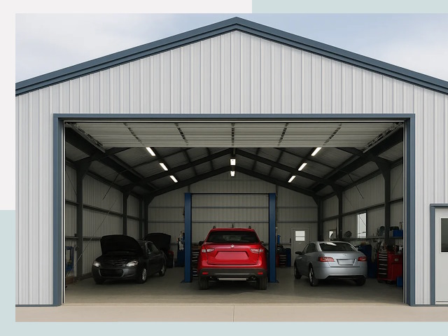 Ангары из сэндвич панелей от 607 руб. в Калининград