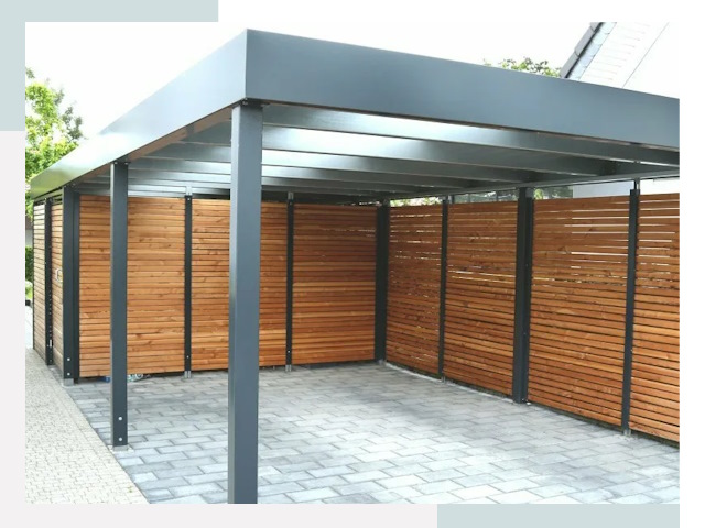 Навесы для парковки в Калининграде