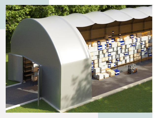 Тентовые ангары в Калининграде