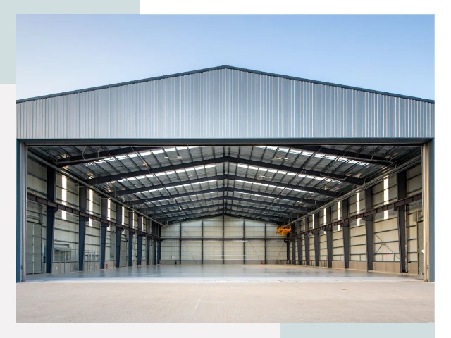 Большие ангары в Калининграде