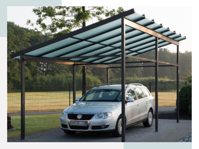 Навесы для автомобилей в Калининграде