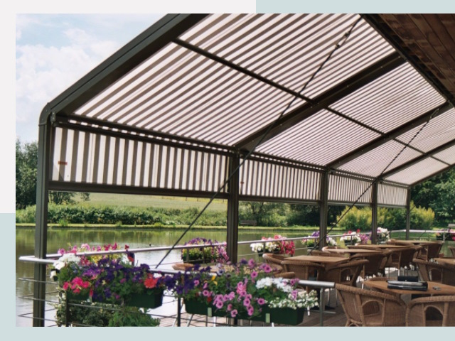 Элегантные навесы для кафе от 607 руб в Калининград