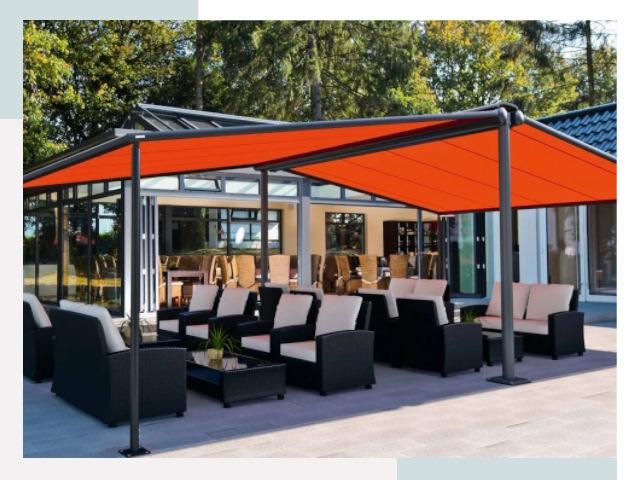 Навесы для кафе и ресторанов в Калининграде