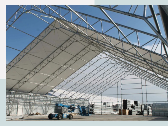 Каркасно-тентовые сооружения от СтальСтрой-Клн по цене 607 руб.