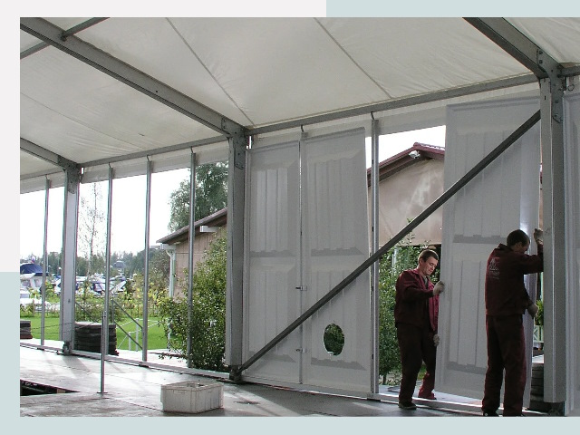 Быстро сборные шатры в Калининград от 607 руб. за м²