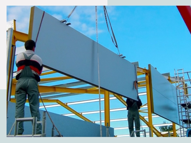 Монтаж сэндвич-панелей в Калининграде от 607 руб.