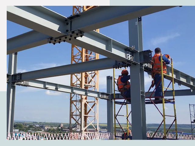 Монтаж металлоконструкций в Калининграде