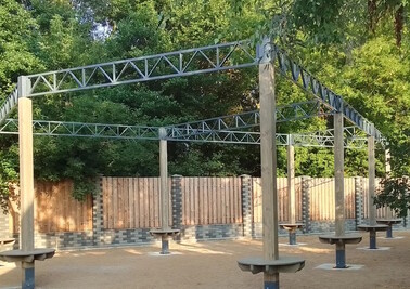 Терраса из металлоконструкций под ключ, проектирование, изготовление и монтаж от СтальСтрой-Клн